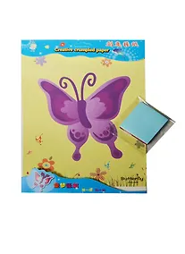 Купить Аппликация бумагой Бабочка (160927) (упаковка) — Фото №1