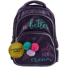 Купить Рюкзак "Ice cream" 3отд., 41*29*16см, полиэстер, светоотраж.эл-ты, 3 кармана — Фото №1