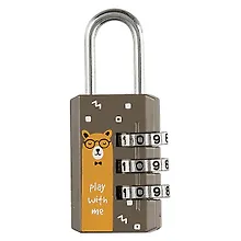 Купить Замочек кодовый Play with me (животные) (металл) (блистер) (12-22716-JY-80034) — Фото №1