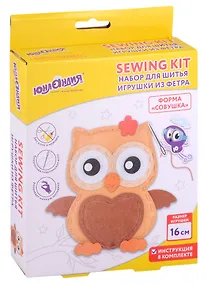 Купить Набор для шитья игрушки из фетра "Совушка" — Фото №1