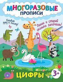 Купить Цифры. Пиши и стирай сколько захочешь! — Фото №1