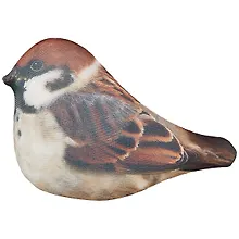 Купить Подушка декоративная антистресс Воробей (23х15) (АН2022-14) — Фото №1