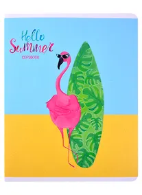 Купить Тетрадь общая «Hello summer» в ассортименте, 48 листов в клетку, A5 - Listoff — Фото №1