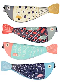 Купить Пенал на молнии Рыба (33х15) (винил) (ПВХ бокс) — Фото №1