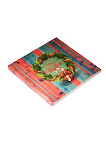 Купить Салфетка (20шт/уп) Новогодний венок (НГ) (11-01662-L27) — Фото №1