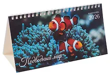 Купить Календарь 2026г 210*120 "Подводный мир" настольный, домик — Фото №1