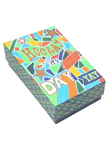 Купить Коробка подарочная "Ура, это твой день" 20*12*7см, картон — Фото №1