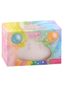 Купить Бомбочка для ванны с радугой Облачко и два шарика для ванн Magic (240 г) — Фото №1