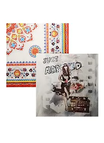 Купить Набор для творчества Салфетки для декупажа Только что приехала - 2 шт. — Фото №1