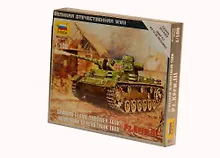 Купить Сборная модель  Немецкий огнеметный танк Pz.Kfw III, 6162, ЗВЕЗДА — Фото №1