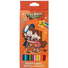 Купить Карандаши цветные Disney, "Гравити Фолз", 12 цветов — Фото №1