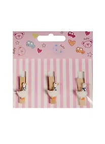 Купить Набор прищепок декоративных, 3 шт, полистоун,гусь — Фото №1