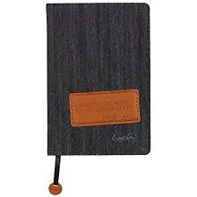 Купить Ежедневник Escalada Denim чёрный, недатированный, А5 — Фото №1