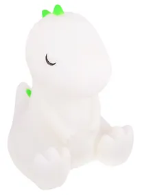 Купить Светильник LED Динозаврик с закрытыми глазками (11х14) (ПВХ бокс) (12-7621-002) — Фото №1