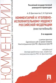 Купить Комментарий к Уголовно-исполнительному кодексу Российской Федерации (постатейный). 3-е издание, переработанное и дополненное — Фото №1