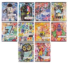 Купить Тетради предметные Феникс+, "Граффити", 48 листов, 10 штук — Фото №1