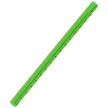 Купить Линейка 15см акриловая, трехгранная — Фото №1