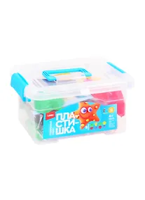 Купить Набор для творчества LORI Подарочный набор. ПЛАСТИШКА 10 цв. с магнитом — Фото №1