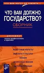 Купить Что вам должно государство? Сборник — Фото №1