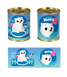 Купить Союзмультфильм Копилка Бочка Умка (металл) (8х10) — Фото №1