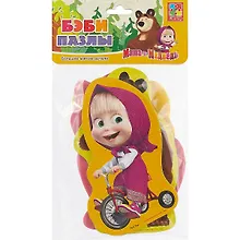 Купить Мягкие пазлы Baby puzzle Маша и Медведь Белка и волк (VT1106-52) (3+) (упаковка) (Vladi Toys) — Фото №1