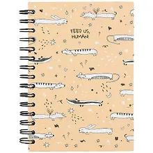 Купить Тетрадь в клетку Be Smart, "Feed us. Мышки", 120 листов — Фото №1