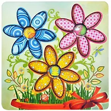 Купить Игрушка развивающая, Рамка-вкладка Цветочек — Фото №1