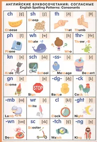 Купить Английский язык  Английские буквосочетания (согласные) — Фото №1