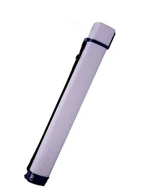 Купить Тубус для чертежей телескопический D85мм L630-1070мм на ремне, сиреневый, Стамм — Фото №1