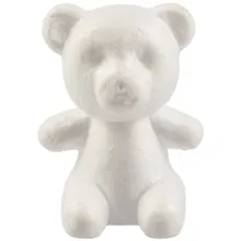 Купить Заготовка из пенопласта, Мишка, 12 х 10,5 х 8,5 см — Фото №1