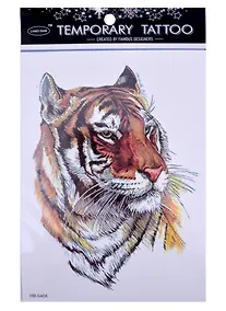 Купить Тату Львы и тигры цветные, 24*15,5(микс)(орр) — Фото №1