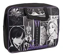 Купить Папка-сумка А4 "Венсдей" полиэстер — Фото №1