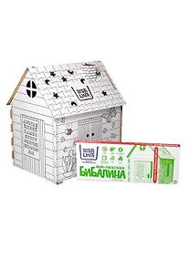 Купить Картонный Домик-раскраска Бибалина — Фото №1