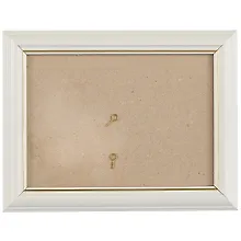 Купить Рама со стеклом, белая, 15 х 20 см — Фото №1