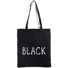 Купить Сумка-шоппер BlackWhite черно-белая, текстиль, 40см.*32см. — Фото №1