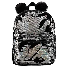 Купить Рюкзак «Чёрно-белый с ушами», 29 x 22 см — Фото №1