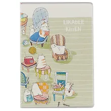 Купить Тетрадь в линейку AnAn, Likable kitten, 60 листов, в ассортименте — Фото №1