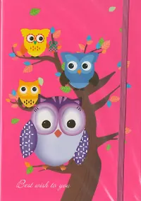 Купить Книга для записи "Совы.Owls", А5 — Фото №1
