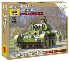 Купить Сборная модель ЗВЕЗДА  Британский крейсерский танк Крусейдер MK IV 6227 — Фото №1