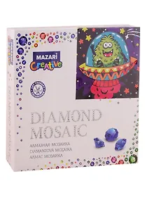Купить Алмазная мозаика MAZARI Веселые приключения, 20х20 см, 1 дизайн, частичная выкладка,  картонная упаковка. — Фото №1