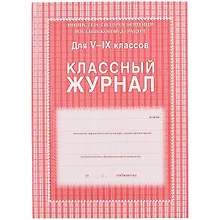 Купить Классный журнал 5-9 классы — Фото №1