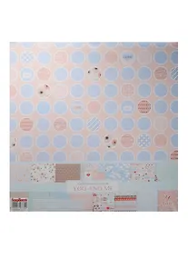 Купить ХОББИ И ТЫ Набор бумаги для скрапбукинга 30,5*30,5см 190 гр/м, Про Любовь, 9 л — Фото №1