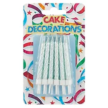 Купить Набор свечей для торта Спираль (12шт) (6см) — Фото №1