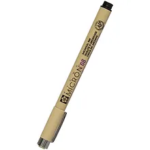 Купить Капиллярная ручка «Pigma Micron», Sakura, 0.50 мм, чёрная — Фото №1