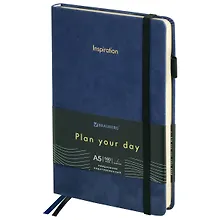 Купить Ежедневник недатированный "Velvet", А5, 160 листов, синий — Фото №1