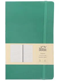 Купить Книга для записей А5 96л лин. "Joy Book. Альпийский луг" иск.кожа, тонир.блок, скругл.углы, ляссе, резинка, карман на задн.форзаце — Фото №1