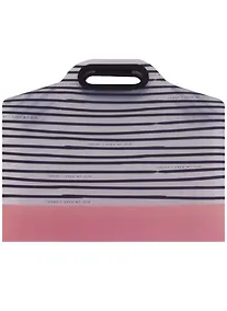 Купить Папка-портфель на двух кнопках "Зигзаги и полосы" — Фото №1