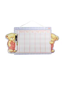 Купить Доска-расписание маркерная 21*43см "Мишки" с маркером, Hatber — Фото №1