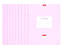 Купить Тетради в клетку Hatber, "Пастель Сиреневая", 12 листов, 10 штук — Фото №1