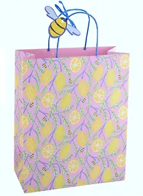 Купить Пакет А4 26*32*12 "Лимонная роща" жен., бум., мат.ламинация — Фото №1